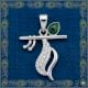 Handmade Silver Jewelry Krishna Flute Pendant